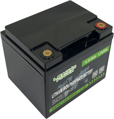 kaufen Wieder aufladbare Zyklus-Batterien BMS Marine Boat tiefe Lithium-Ionen-Batterie-12v 50Ah LiFePO4 on-line-Fertigung