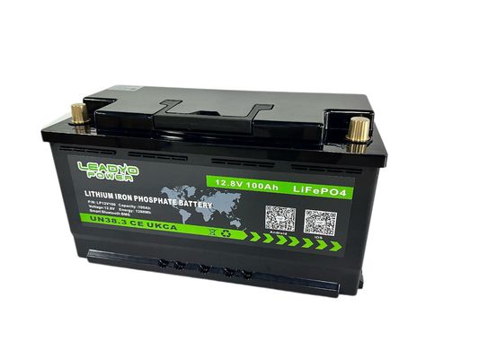 kaufen Einem doppelten Zweck dienende Marinelithium-ionen-batterie 12v 100Ah CCA1200 LiFePO4 Beginnen u. tiefe Batterien des Zyklus-Lifepo4 on-line-Fertigung