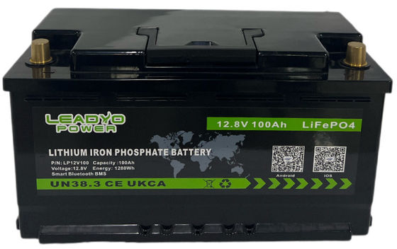 kaufen Deep Cycle Lithium L4 L5 12.8V 100Ah LiFePO4 Batterie für Wohnmobil / Wohnwagen / Solarspeicher on-line-Fertigung