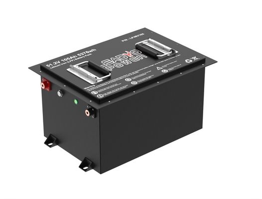 51.2V 105Ah Golfwagen LiFePO4 Batterie integriert BMS 48v Lifepo4 Golfwagen Batterie