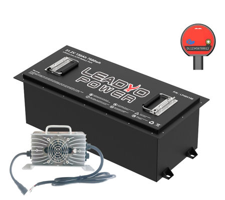 LiFePO4 Golfwagen 48V 150Ah 51.2V Lithiumbatterie 250A 260A/50S 520A/10S