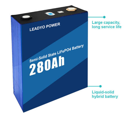 kaufen LiFePO4 Halbfestkörper 3,2V 280Ah Lithium Prismatische Batteriezelle on-line-Fertigung