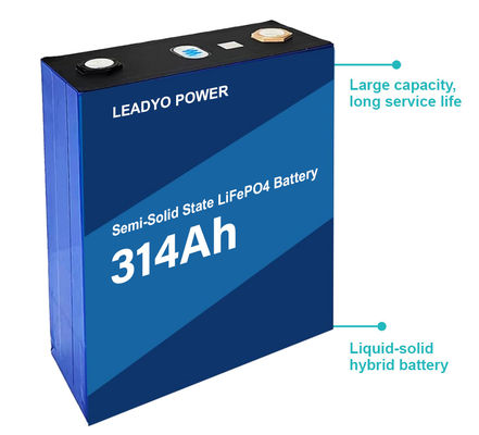 kaufen LiFePO4 Halbfestkörper 3,2V 314Ah Lithium Prismatische Batteriezelle on-line-Fertigung