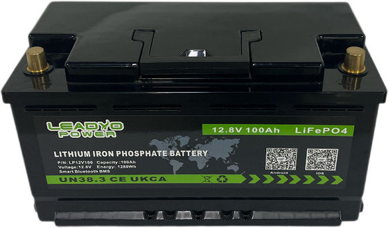 Hochleistungs-Tiefenzyklus LiFePO4 Batterie L5 12V 12.8V 100Ah für Wohnmobil