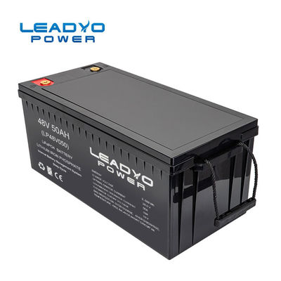 Lithium-Solarakkumulatoren 51.2V 50Ah Bluetooths 2.4KWH für Haus