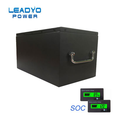 Guter Preis 3000 tiefer Zyklus der Zyklus-48V Lifepo4 der Batterie-150AH mit Meter Bluetooths LCD Online