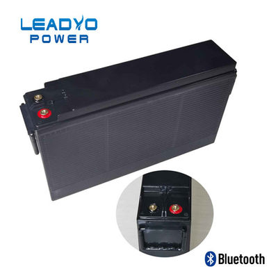 Slimline Lithium-Batterie 12V 100Ah mit Bluetooth Front Terminal