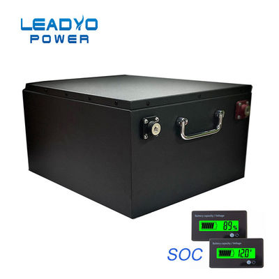 Batterie LEADYO 30Ah 48V Lifepo4 48 Volt-Lithium-Batterie-Satz für Golfmobil